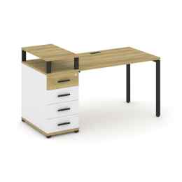 Стол рабочий Concept CN.SP-410 Металл черный